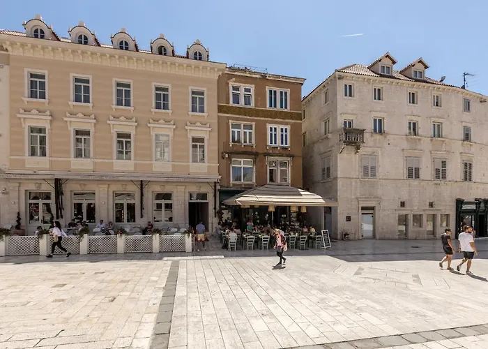 Main Square Duplex With Rooftop Terrace 아파트 스플리트